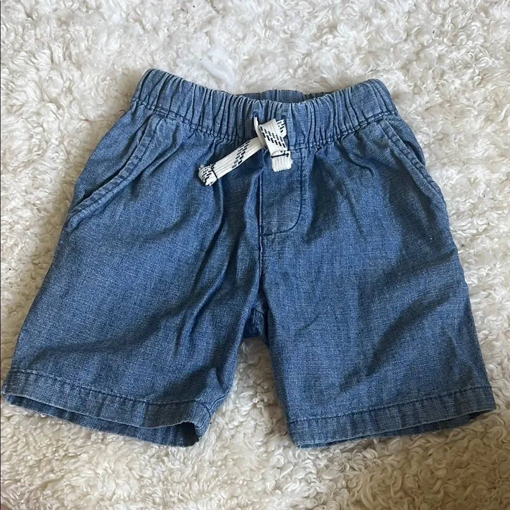 Carter's Blue Denim Kids Shorts 2T